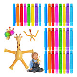 33 Pcs Popit Juguetes Piñata Tubes De Juguetes Para Niños