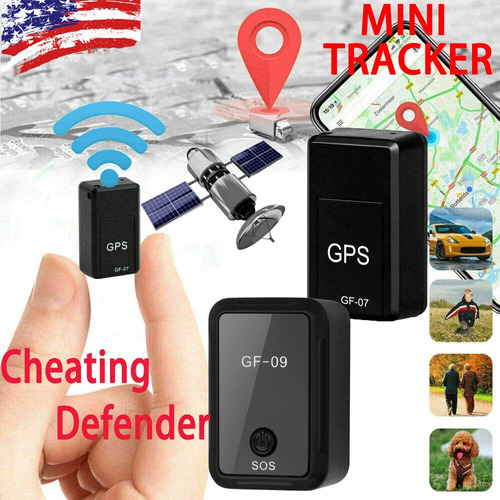 Gf07, Gf09, Gf21 Mini Rastreador Gps Magntico Localizador Foto 3