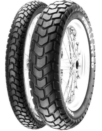 Cubierta Pirelli 130 80 17 Mt60 Klr Transalp Obvio Fas Motos