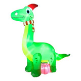 Dinosaurio Inflable Navideño Huuidy, Cristo De 6 Pies Al Air