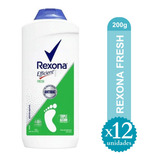 Pack Desodorante P/pies Rexona Fresh 200g X12 Unid - Ma