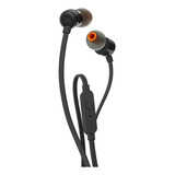 Fone De Ouvido Com Fio In Ear Jbl Tune 110 Black Microfone 