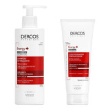 Kit Vichy Dercos Energizante Shampoo 400ml + Cond 150ml