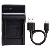 Cargador Usb Compatible Con Olympus Li-40b Li-42b Fuji Np-45