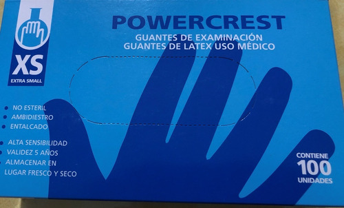 Guantes Latex Descartables / Caja X 100 Un.