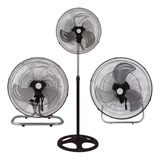 Ventilador 18 Pulgadas 3 En 1 Pedestal, Piso Y Pared