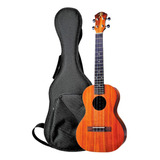 Estuche Semiduro Ukelele Tenor Lona Impermeable Forro