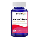 Mother´s Dha / Omega 3 (90 Cápsulas) Vitamin Life Sabor Sin Sabor