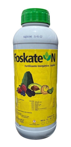Fertilizante Foskate N Crecimiento Desarrollo 1 Lt