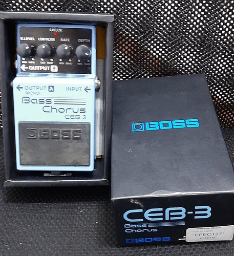 Pedal Bajo Boss Chorus Ceb 3 - (consultar Por Stock)