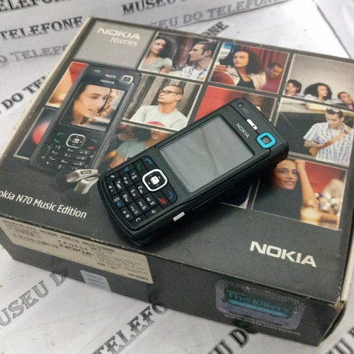 Celular Nokia N70 Original Relíquia Na Caixa Antigo De Chip 