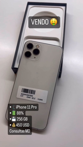 iPhone 11 Pro 256 Gb Plata