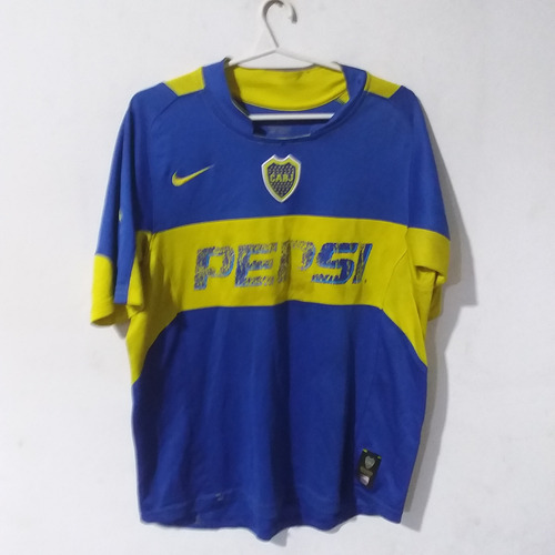 Camiseta Boca Titular 2003 Pepsi Nike Talle Niño/dama