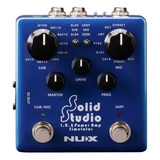 Pedal De Efeito Nux Solid Studio Nss-5  Azul