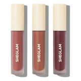 Sheglam, Matte Allure Mini Liquid Lipstick Set X3