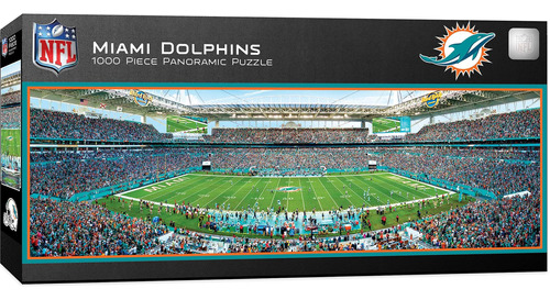 Rompecabezas Panorámico Del Estadio De Los Miami Dolphins De