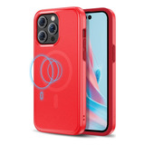 . Funda Mybat Fuse Con Magsafe Para iPhone 15 Pro - Roja