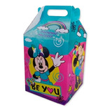 Cajita Feliz Para Cumpleaños X 6u - Minnie Mouse