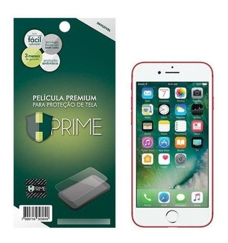 Pelicula Hprime Original Invisível P/ iPhone 7 / 8 / Se 2020