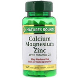 Nature's Bounty Calcio Magnesio Zinc Vitamina D3 100 Caps