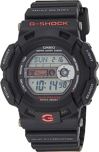 Reloj Casio G- Shock Gulfman G9100-1 Fase Lunar 6 Cuotas Pre