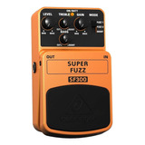 Behringer Super Fuzz Sf300 Pedal De Efectos De Instrumento D