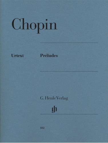 Preludios Chopin Partitura Piano Henle Urtext