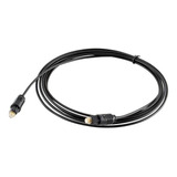 Cable De Audio Óptico Digital Toslink Fiber Optic Spdif Wir.