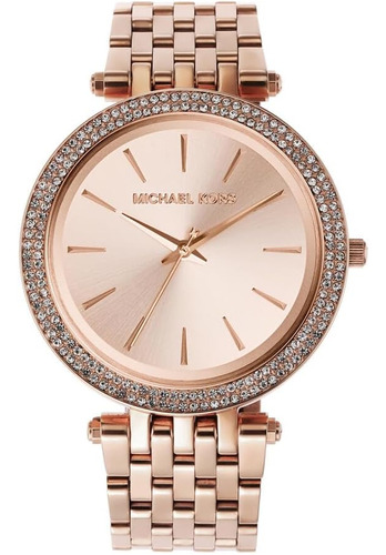 Michael Kors Reloj Analógico Con Esfera Rosa Para Mujer