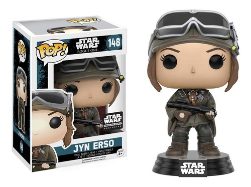 Funko Pop Jyn Erson #148 (mountain Gear) Smuggler's Bounty 