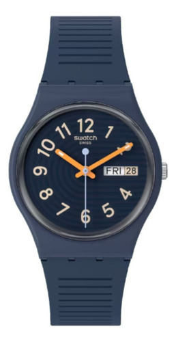 Reloj Swatch Gent So28i700 Lines At Night Agente Oficial C