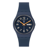 Reloj Swatch Gent So28i700 Lines At Night Agente Oficial