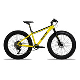 Fat Bike Pneu Largo Aro 26 Alumínio 12v Absolute Redstone