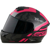 Casco Moto Xsports M63 Certificado Dot Mujer Dama