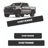 Sticker Protección De Estribos Puertas Cheyenne 4pzas