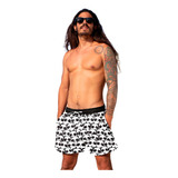 Short Praia Masculino Ursos Pandas Mauricinho 0146