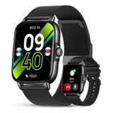 Smart Watch Mujer Hombre Bt Llamada Impermeable Ip67