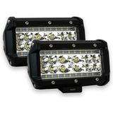 Par Faro Barra De 30 Led / 72w Luz Fija Y Estrobo 