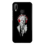 Funda Protector Para Huawei Albert Eistein Audifonos Tumb