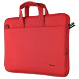 Bolso Maletin Notebook 16 Pulgadas Trust Bologna Eco Backup Color Rojo