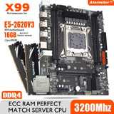 Kit Xeon E5 2620 V3 - 16gb Ram (2x8) - Placa Mãe Atermiter