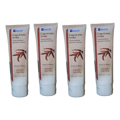 Pack (4 Unidades) Crema Neuropatía Diabética Con Capsaicina | Envío gratis