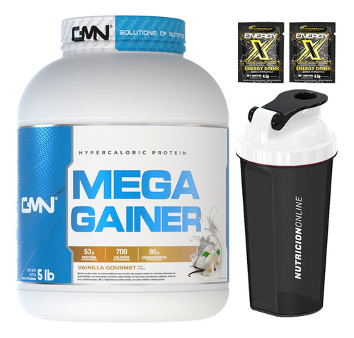 Mega Gainer 5lbs De Gmn Proteina Ganadora