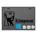 Seu Computador Até 10x Mais Rápido Com Ssd Kingston 480gb Com Windows 10 + Office Instalados