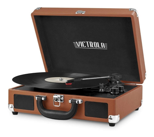 Tocadiscos Vintage Tornamesa Victrola Bluetooth Vsc550bt Caf