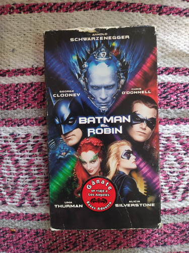 Vhs Batman & Robin Español Película Vintage Colección 90s