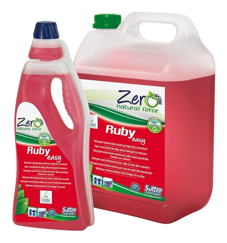 Detergente Griferia Y Baños Biodegradable Sutter Zero Ruby