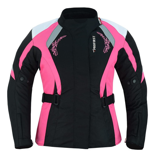 Chaqueta De Moto Profirst, Impermeable, Para Mujer