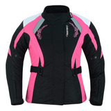 Chaqueta De Motociclismo Profirst, P/ Mujer, Impermeable