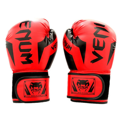 Guantes De Boxeo Kickboxing Correa De Velcro Entrenamiento Color Rojo Talla 12oz | MercadoLibre